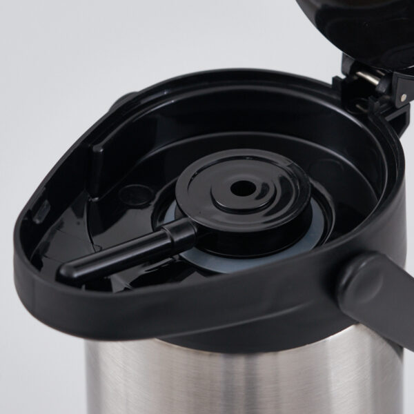 DSC06334 1 600x600 - mini lever pump SS vacuum airpot thermo coffee and tea dispenser airpot keep hot 24hours