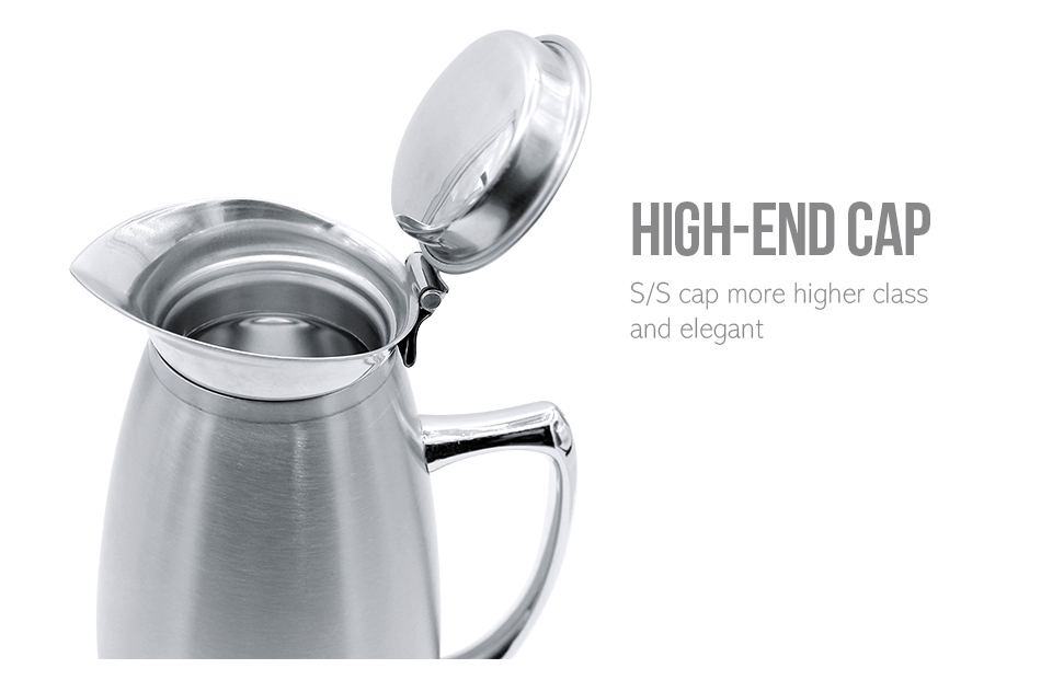 xiang qing 01 - Hotel product stainless steel water jug  for tea or coffee thermos flask