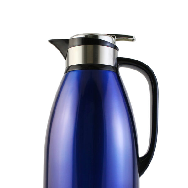 zhu tu 02 600x600 - 3L blue large capacity thermos jug with  lever design  for Tea or Coffee  dispenser