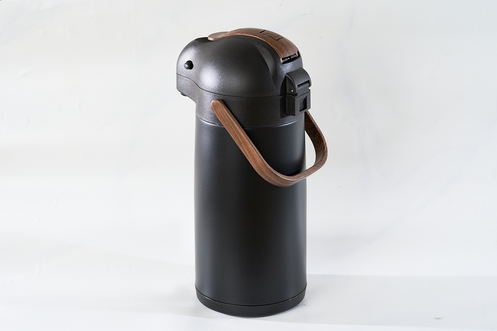 DSC06067 - Amazon hot sale wooden airpot coffee dispenser with pump 3 liter
