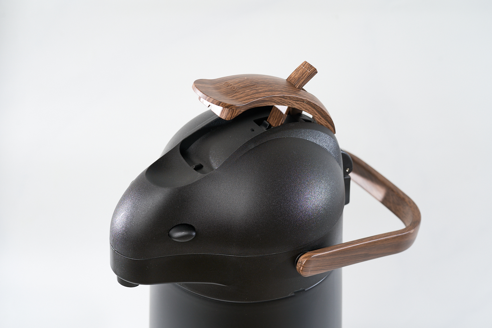DSC06072 - Amazon hot sale wooden airpot coffee dispenser with pump 3 liter