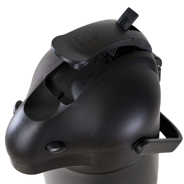DSC09864 600x600 - Amazon hot sale black airpot coffee dispenser with pump 3 liter